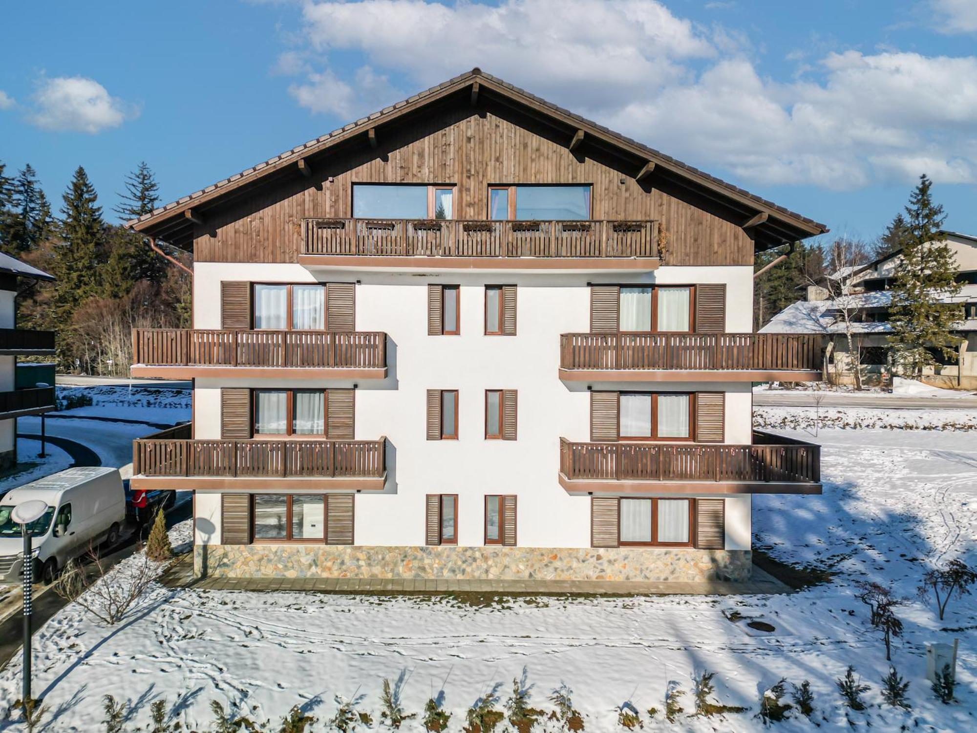Albert Residence Aparthotel Grand Chalet With Free Spa Access To Alpin Resort Poiana Braşov Exterior foto